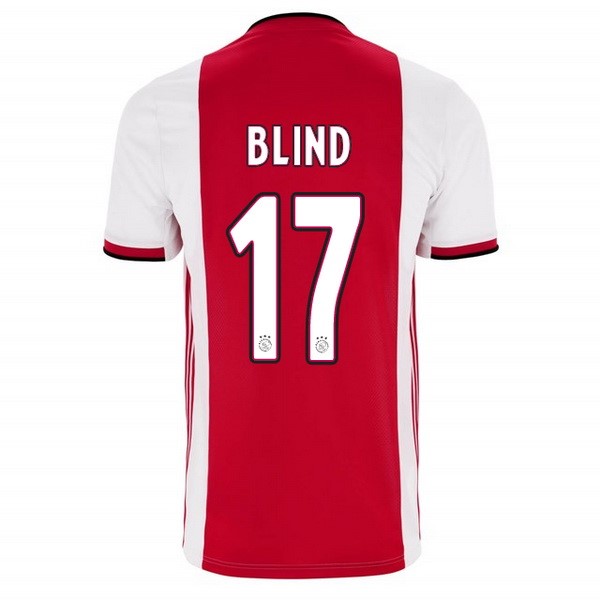Camisetas Ajax Primera equipo Blind 2019-20 Rojo